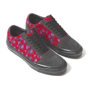 Vans Stray Rats Vault UA Old Skool NS LX Raven Racing Red Cheetah Shoes $150MSRP